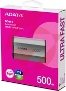 Dysk ssd adata sd810 external 500gb srebrny