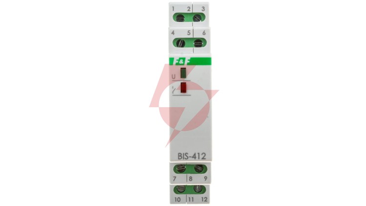 Przekaźnik impulsowy 16A 24V AC/DC 1P BIS-412-24V