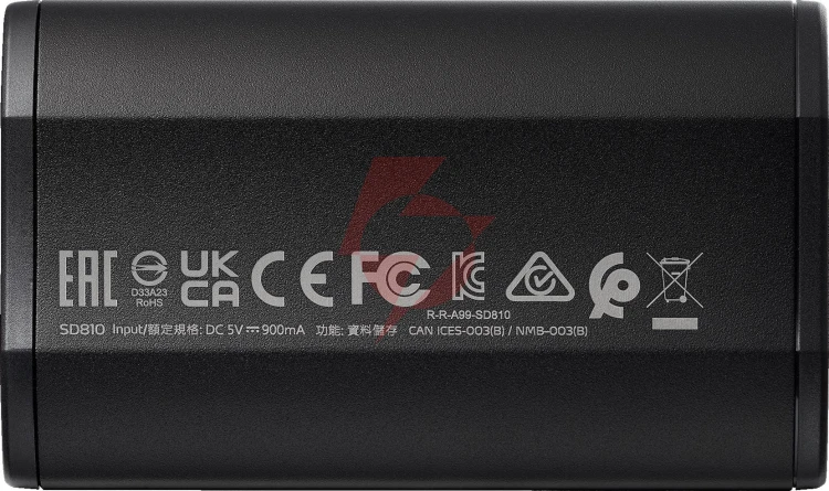 Dysk ssd adata sd810 external 500gb czarny