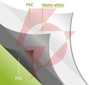 Ekran projekcyjny zwijany ręcznie 100" 16:9 pvc 1.0 gain 160°