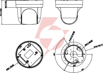 Kamera ip dahua sd29404db-gny-w