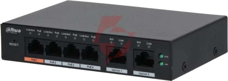 Switch dahua s4100-4et2et-60-c