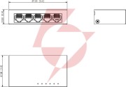 Switch dahua pfs3005-5et-v2