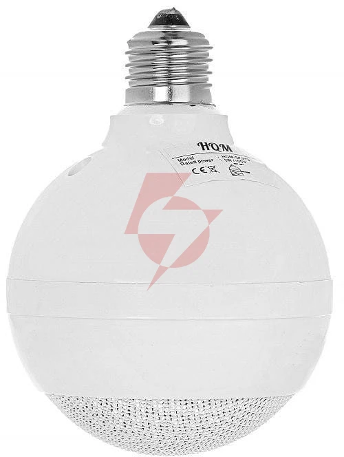 Głośnik kulowy hqm-sk313 3w 100v gwint e27 biały