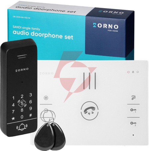 Zestaw domofon orno or-dom-ba-933/w