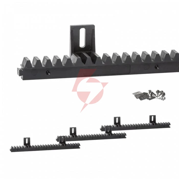 Krótka listwa zębata psg 60.055 do 600kg - tw.3xl333x18 - nylonowa (kompatybilna z 60.056)