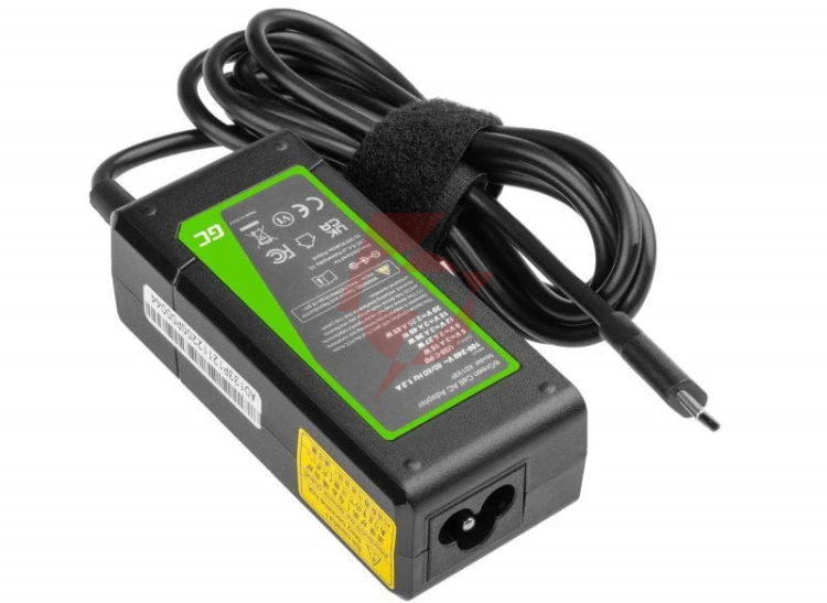 Zasilacz ładowarka do laptopa uniwersalna apple green cell pro ad133p 20v 2,25a 45w usb-c
