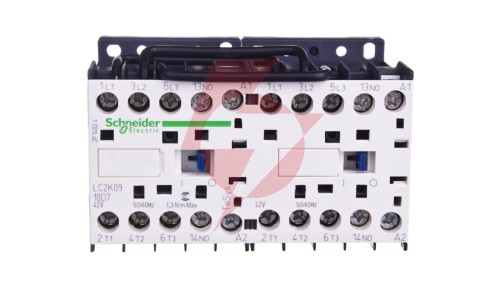 Stycznik nawrotny 9A 4kW 42V AC LC2K0910D7