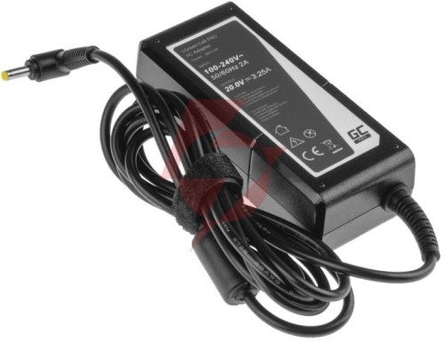 Zasilacz ładowarka do laptopa lenovo green cell pro ad123p 20v 3,25a 65w 4,0mm/1,7mm