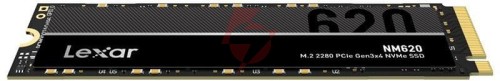 Dysk ssd lexar nm620 256gb nvme m.2 2280 3300/1300mb/s