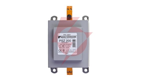 Transformator 1-fazowy bezpieczeństwa PSZ 200 230/ 24V 8,3A, na szynę DIN, IP30, Ta 40, 16024-9951
