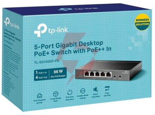Switch tp-link tl-sg1005p-pd (poe++)
