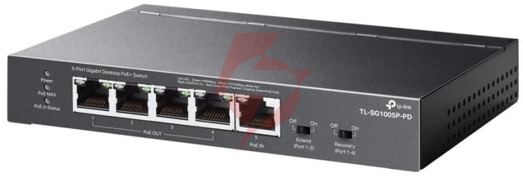 Switch tp-link tl-sg1005p-pd (poe++)