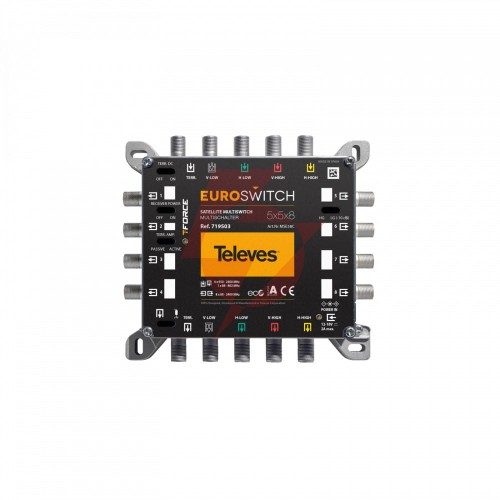 Euroswitch televes 5x5x8 ref. 719503