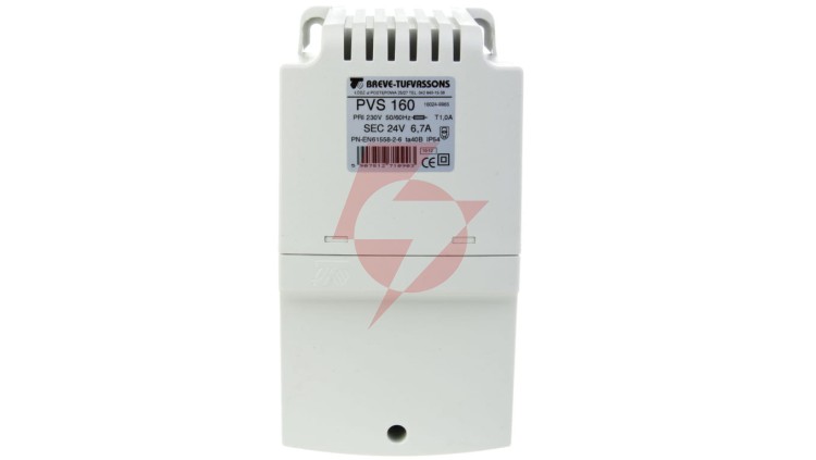 Transformator 1-fazowy bezpieczeństwa PVS 160 230/ 24V 6,7A, w obudowie, IP54, Ta 40, 16024-9965