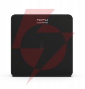 Bezprzewodowy czujnik temperatury czarny c-8r tech sterowniki