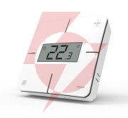Bezprzewodowy regulator pokojowy mechaniczny czarny r-8x tech sterowniki