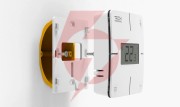 Bezprzewodowy regulator pokojowy mechaniczny czarny r-8x tech sterowniki