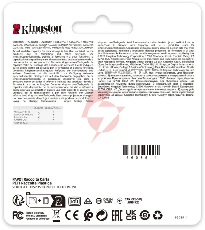 Pendrive kingston data traveler dtse9g3 256gb usb3.2 gen1