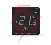 Bezprzewodowy regulator pokojowy zasilany 230v dopuszkowy czarny r-8pz plus tech sterowniki