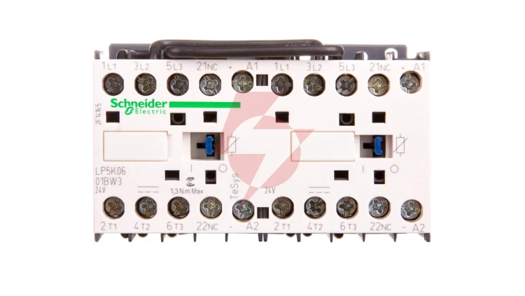 Stycznik nawrotny 6A 3kW 24V DC LP5K0601BW3