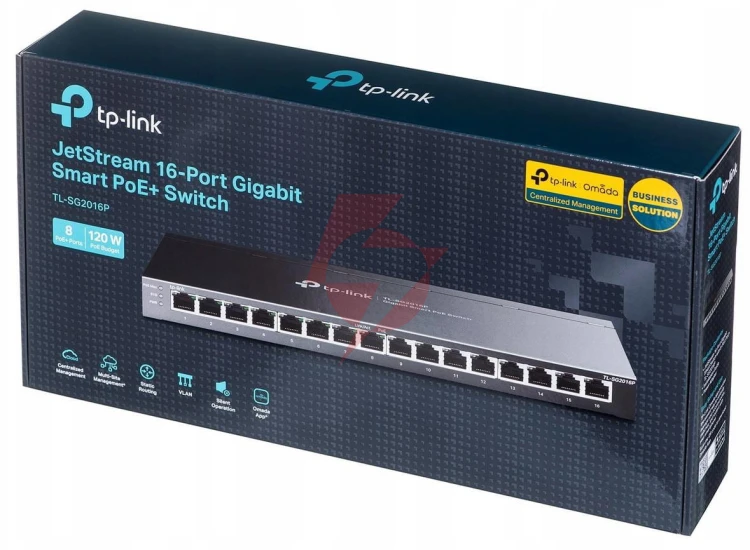 Switch tp-link tl-sg2016p (8xpoe+)