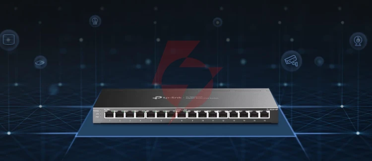 Switch tp-link tl-sg2016p (8xpoe+)