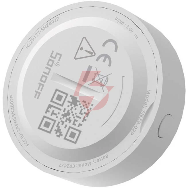 Inteligentny czujnik temperatury i wilgotności zigbee sonoff snzb-02p