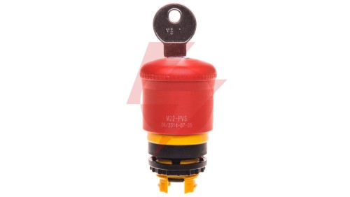 Przycisk bezpieczeństwa 22mm 0Z 1R IP66 klucz M22-PVS/K01 216514
