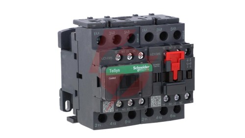 TeSys Deca Stycznik nawrotny 25A 11kW 230V AC LC2D25P7
