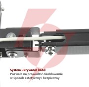 Uchwyt do montażu projektora 2w1 sufitowy/ścienny p-108