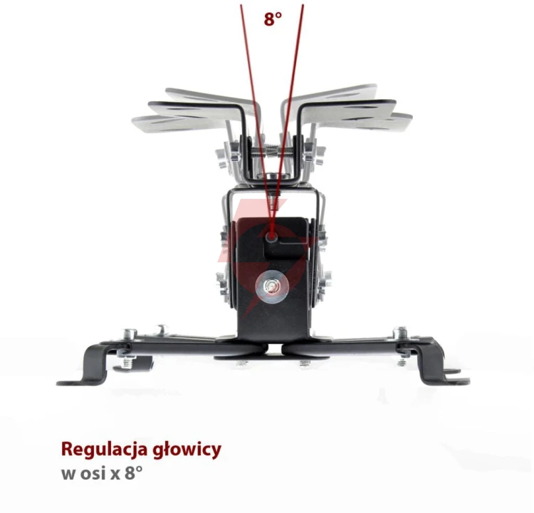 Uchwyt do montażu projektora 2w1 sufitowy/ścienny p-108
