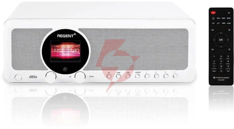 Radio internetowe ferguson regent i351s białe - wifi/dab+/fm/usb/bt/spotify
