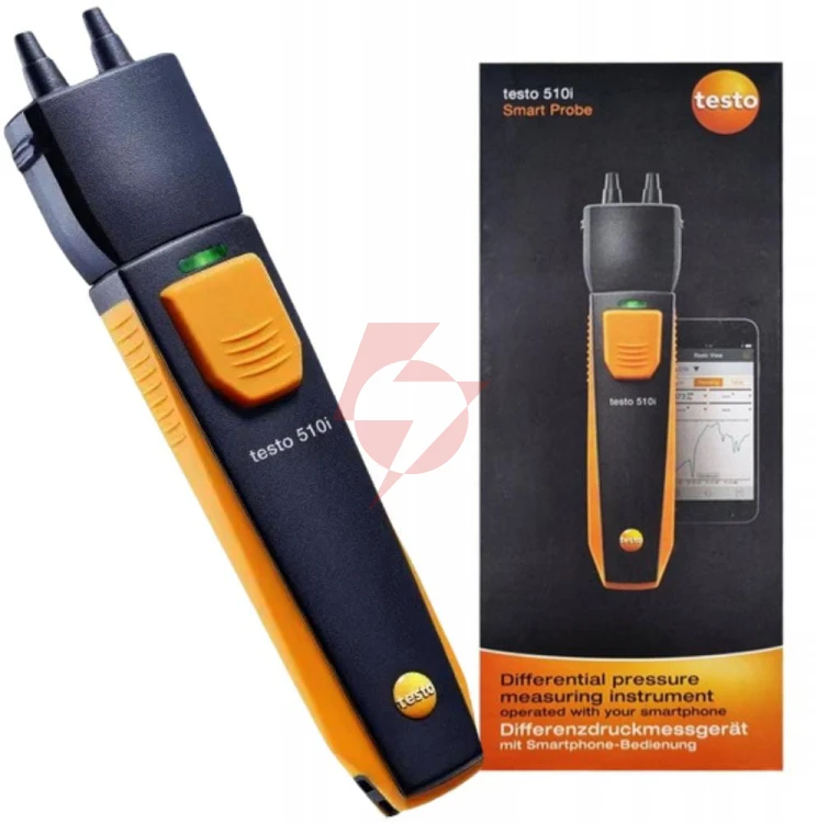 Manometr różnicowy testo 510i smartsonda