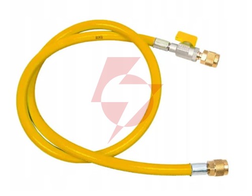 Wąż serwisowy z zaworem odcinającym refco ca-cl-60-y (150 cm / 1/4" x 1/4")