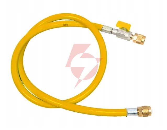 Wąż serwisowy z zaworem odcinającym refco ca-cl-60-y (150 cm / 1/4" x 1/4")