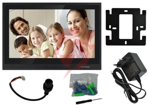 Wideodomofon revizoom rm-t402hd black/rc-411hd-c