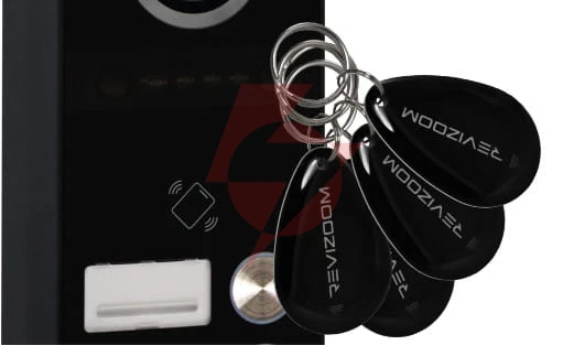 Wideodomofon revizoom rm-t402hd black/rc-411hd-ck