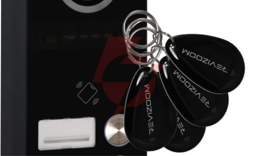 Wideodomofon revizoom rm-t471hd black/rc-411hd-ck