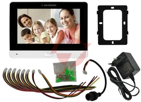 Wideodomofon revizoom rm-t471hd white/rc-411hd-ck 