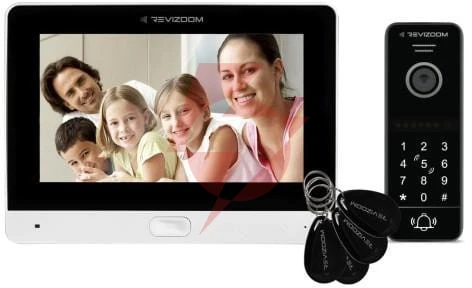 Wideodomofon revizoom rm-t471hd white/rc-411hd-ck 