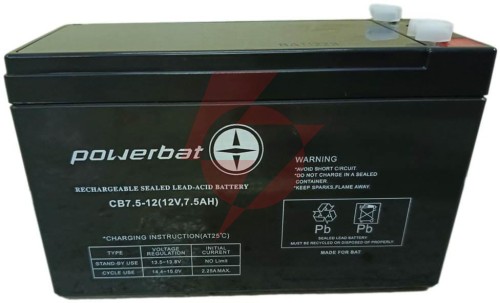 Akumulator agm powerbat cb 12v 7,5ah