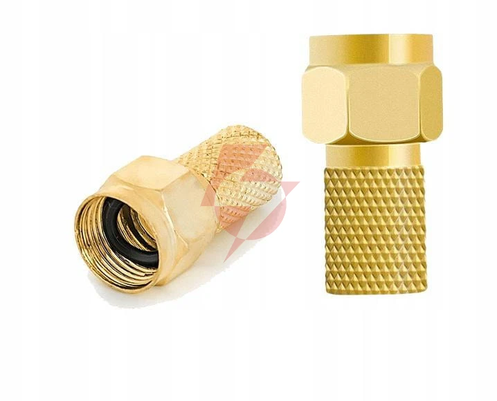 Wtyk typu f big nut 6,8/22mm spacetronik - 1 szt.