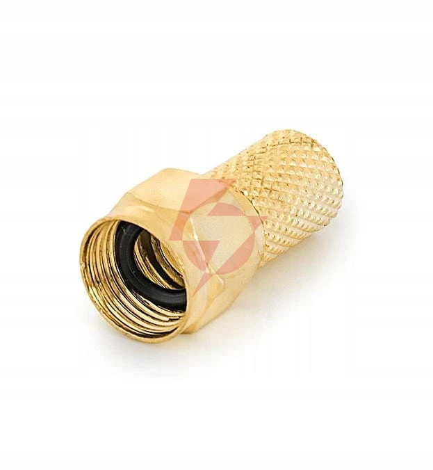 Wtyk typu f big nut 6,8/22mm spacetronik - 1 szt.