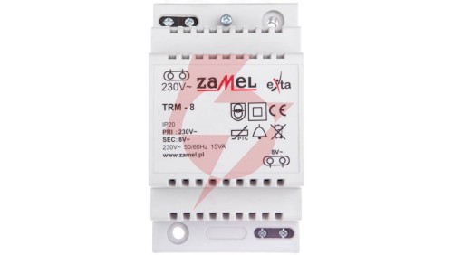 Transformator dzwonkowy 230V/8V AC TRM-8 EXT10000139