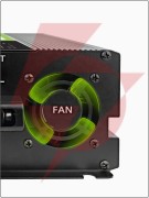 Przetwornica napięcia green cell powerinverter lcd 12v / 230v 2000w/4000w czysta sinusoida