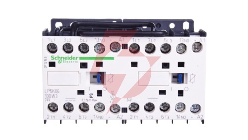 Stycznik nawrotny 6A 3kW 24V DC LP5K0610BW3