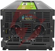 Przetwornica napięcia green cell powerinverter lcd 48v / 230v 5000/10000w czysta sinusoida