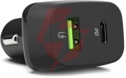 Ładowarka samochodowa green cell 48w 1x usb-c 1x usb-a power delivery 30w quick charge 3.0 cad33