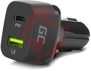 Ładowarka samochodowa green cell 48w 1x usb-c 1x usb-a power delivery 30w quick charge 3.0 cad33